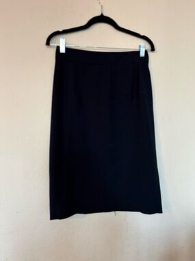 Theory Black Pencil Skirt